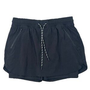 Athleta Trekkie Skort Black Size 8 Active Outdoor Hiking Athleisure